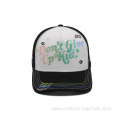 3d Embroidered Two-color Sports Foam Trucker Hat